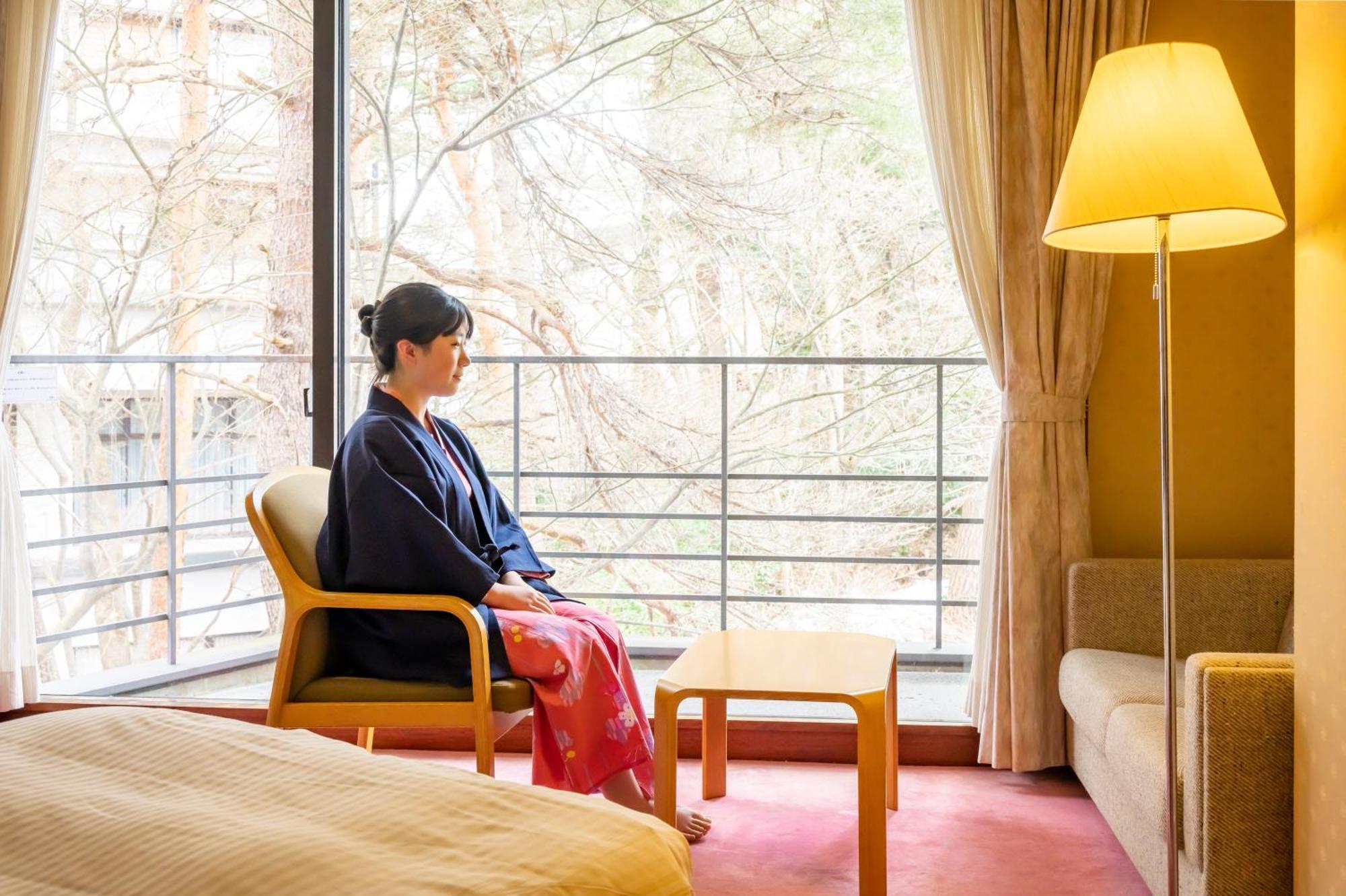 Senkeien Tsukioka Hotel Kaminoyama Εξωτερικό φωτογραφία